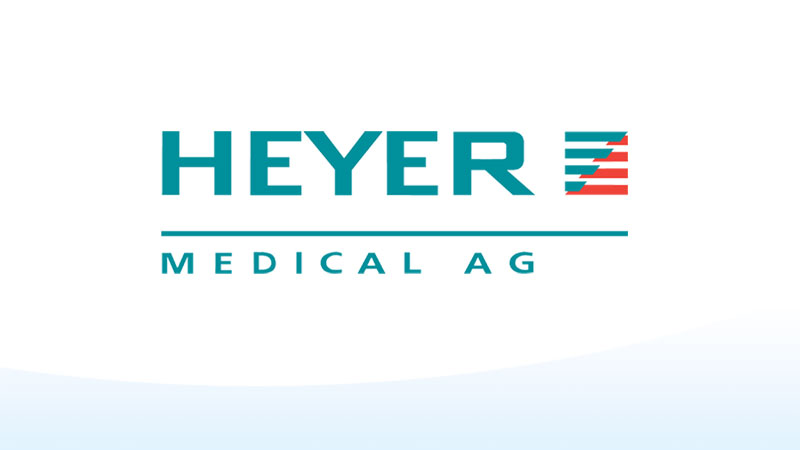 Logo von Heyer Medical als Referenz für Warehouse Management System