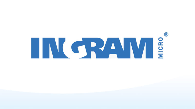 Logo von Ingram Micro als Referenz für Warehouse Management System