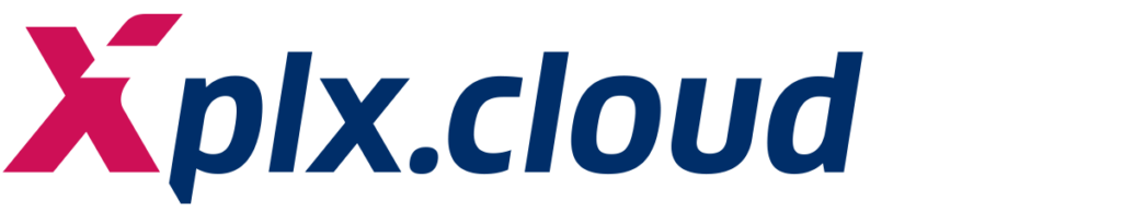 Logo der Cloud-Services für Logistiksoftware mit plx.cloud
